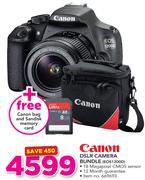 Canon DSLR Camera Bundle EOS1200D+ Free Canon Bag And Sandisk Memory Card