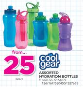 Cool Gear Assorted Hydration Bottles-Each