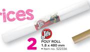 Jiffy Poly Roll 1.8x480mm