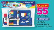 Staedtler 10 Pack Value Pack-Per Pack