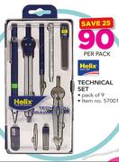 Helix Technical Set Pack Of 9-Per Pack