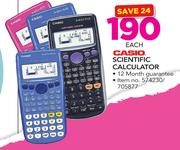 Casio Scientific Calculator-Each