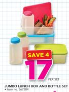 1Ltr Lunch Box Or 350ml Juice Bottle-Each