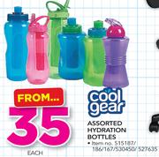 Cool Gear Hydration Bottles-Each