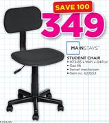Mainstays Student Chair 73-85x41x47cm