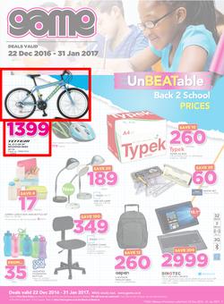 Game Lesotho : Back To School (22 Dec - 31 Jan 2016), page 1