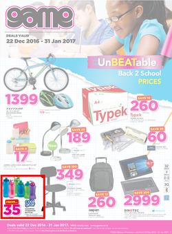 Game Lesotho : Back To School (22 Dec - 31 Jan 2016), page 1