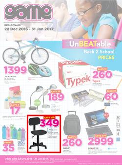 Game Lesotho : Back To School (22 Dec - 31 Jan 2016), page 1