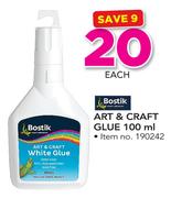 Bostik Art & Craft Glue-100ml
