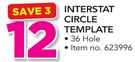 Interstat Circle Template