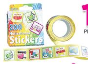 Kenzel 200 Pack Motivation Stickers-Per Pack