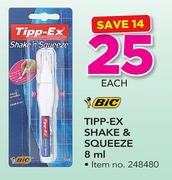 BIC Tipp-Ex Shake & Squeeze-8ml