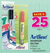 Artline Marker EK700-Each