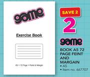 Game Book A5 72 Page Feint And Margain