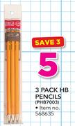 Simple Choice 3 Pack HB Pencils PHB7003
