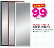 Home Habitz Dress Mirror-Each