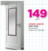 Home Habitz OPP OTD Assorted-Each
