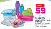 Sistema Lunchboxes And Bottles-Each