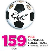 Pele Signature Soccer Ball
