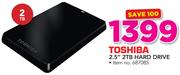Toshiba 2.5" 2TB Hard Drive