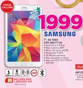 Samsung 7" 3G Tab3 LITE SMT116