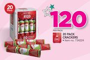 20 Pack Crackers-Per Pack