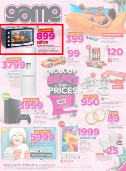 Game : Nobody Beats Our Prices (18 Dec - 24 Dec 2016), page 1