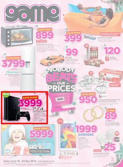 Game : Nobody Beats Our Prices (18 Dec - 24 Dec 2016), page 1