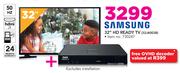 Samsung 32" HD Ready TV 32J4003B