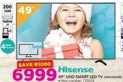 Hisense 49" UHD Smart LED TV 49K300UW