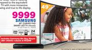 Samsung 49" FHD Curved Smart LED TV 49K6500