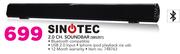 Sinotec 2.0 Channel Soundbar SBS201