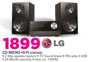 LG CD Micro Hi-Fi CM2460