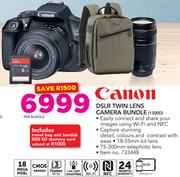 Canon DSLR Twin Lens Camera Bundle 1300D-Per Bundle