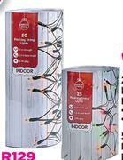 Santa's Trading 50 Flashing Fairy String Lights-Each