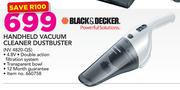 Black&Decker Handheld Vacuum Cleaner Dustbuster NV 4820-QS