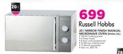 Russell Hobbs 20Ltr Mirror Finish Manual Microwave Oven RHMA-20L