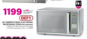 Defy 28Ltr Mirror Finish Electronic Microwave Oven MW M2822MG