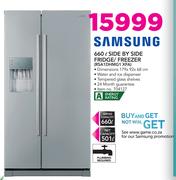 Samsung 660Ltr Side By Side Fridge/Freezer RSA1DHMG1 XFA