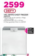 Defy 195Ltr White Chest Freezer DMF470