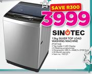 Sinotec 13kg Silver Top Load Washing Machine T1311LS