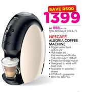 Nescafe Alegria Coffee Machine