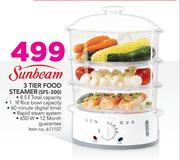 Sunbeam 3 Tier Food Steamer SFS-300