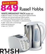 Russell Hobbs White Breakfast Pack RHBW-02