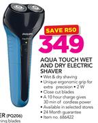 Philips Aqua Touch Wet And Dry Electric Shaver