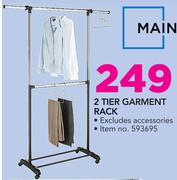 Mainstays 2 Tier Garment Rack
