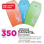 No Fears Body Board-Each