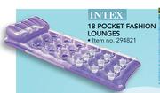 Intex 18 Pocket Fashion Lounges
