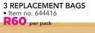 Verimark 3 Replacement Bags-Per Pack