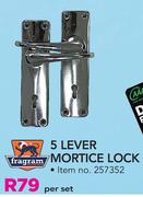 Fragram 5 Lever Mortice Lock-Per Set